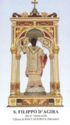 "Philip the Syriac (of Agira)", Roccafiorita, Manganaro - Furci Siculo (IT), Sicily - Saints (M)