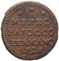 ½ Baiocchi (Pius VI)