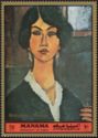 Sitting Algerian Almaisa, by Amadeo Modigliani