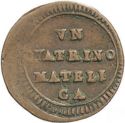 ¼ Baiocchi (Quattrino. Pius VI. No date)