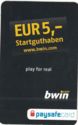 bwin Startguthaben - Eur 5