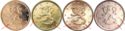 2 Euro Cent (The Heraldic Lion of the Coat of Arms of Finland)