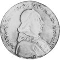 100 Bolognini (Scudo Romano. Pius VI)