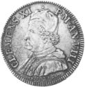 ½ Piastra (Clement XI)