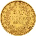 20 Lire (Pius IX. XX, XXI)