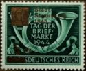 Print on German Empire stamp