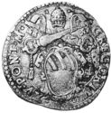 1 Testone (Gregory XV. No date)