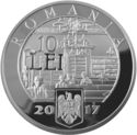 10 Lei (150 years of the Library of Romanian Academy)