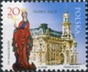 Statue of St. Margaret and Town Hall, Nowy Sącz