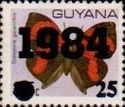 "25" and "1984" (large) on 35c Butterfly