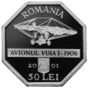 50 Lei (Romanian Aviation - Avionul Vuia 1 - 1906 Airplane)