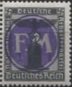 Print on German Empire stamp