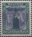 Print on German Empire stamp
