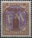 Print on German Empire stamp