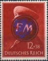Print on German Empire stamp