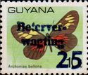 "25" and "Beterverwagting" on 10c Butterfly