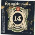 Řeporyjský tmavé pivo 14