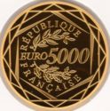 5,000 Euro (Rooster; 1st type)