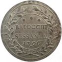 60 Baiocchi (Sessanta. Pius VI. TM)