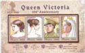 Pictures of Queen Victoria in 1829, 1837, 1840 and 1897