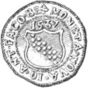 1 Grosso (Charles V. Giovanni Antonio Falletti. No date)