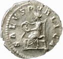 1 Denarius (Macrinus _ Salus)