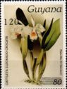 Cattleya eldorado crocata 120 on 80c Plate No. 93 (series 1)