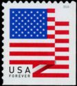 USA Flag 2018 - Booklet Pane Single version 2