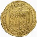 1 Scudo d'oro (Guglielmo Gonzaga, Margherita Paleologo regente. No date)