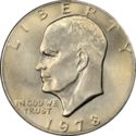 1 Dollar (Eagle / Eisenhower - Copper-nickel)