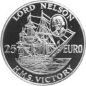 25 Euro (Lord Nelson-silver edition)