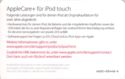 AppleCare+ iPod touch
