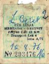 Train ticket 1971