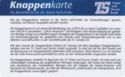 Knappen Karte / Carmen 2003