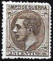 King Alfonso XII of Spain (1857-1885) No expendido 1879