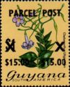 Chelonanthus uliginoides overprinted "PARCEL POST"