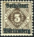 Overprint Volksstaat
