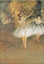 "Deux danseuses en scene", 1874
