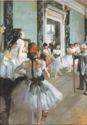 "La classe de danse", 1874