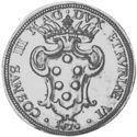 1 Pezza della Rosa (Cosimo III Medici)