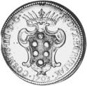 1 Pezza della Rosa (Cosimo III Medici)