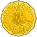 50 Cents (Australian Coat of Arms)