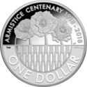 1 Dollar (Armistice Centenary 1918-2018)