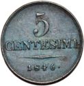 5 Centesimi (Ferdinand I. M)