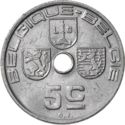5 Centimes (Belgique-Belgie - Coin alignment)