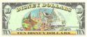 10 Disney Dollars