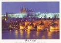 Praha. Karluv most a Prazsky Hrad