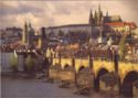 Praha. Karluv most. Mala Strana. Prazsky hrad