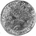 ½ Ducatone (120 Soldi. Carlo II Gonzaga-Nevers)