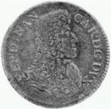 1 Lira (5 Soldi. Ferdinando Carlo Gonzaga-Nevers)
